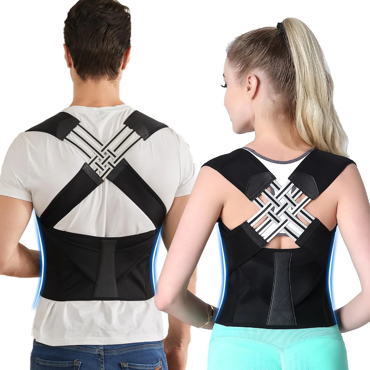 NexarioX - Back Brace Posture Corrector for Women and Men