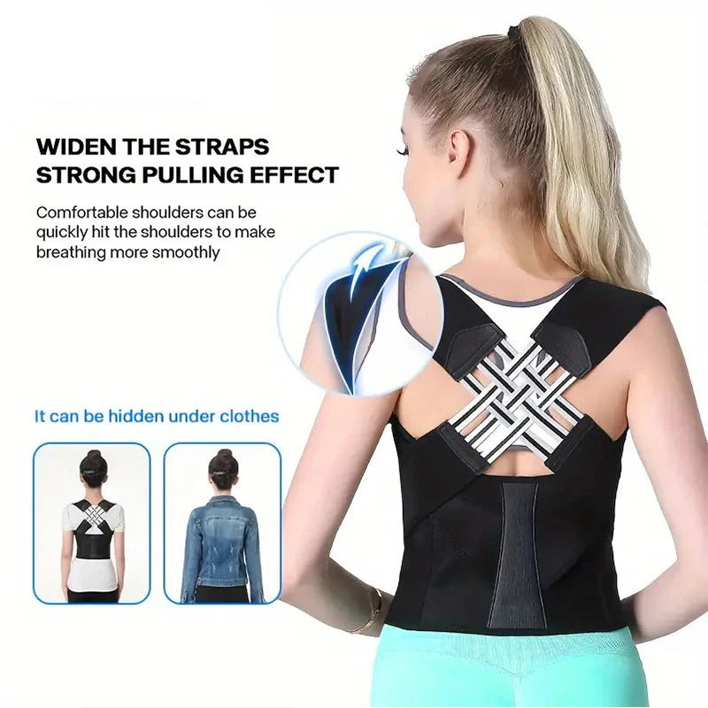 NexarioX - Back Brace Posture Corrector for Women and Men
