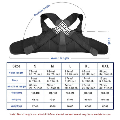 NexarioX - Back Brace Posture Corrector for Women and Men