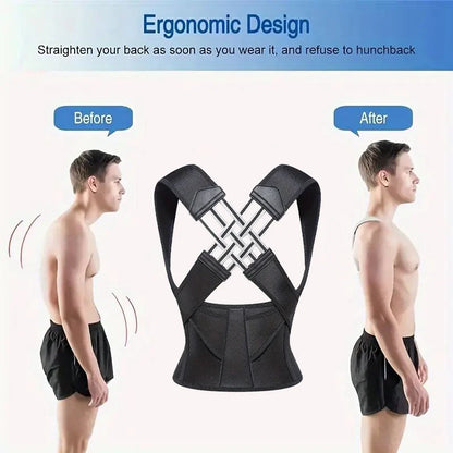 NexarioX - Back Brace Posture Corrector for Women and Men